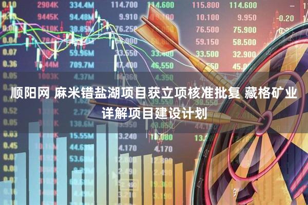 顺阳网 麻米错盐湖项目获立项核准批复 藏格矿业详解项目建设计划
